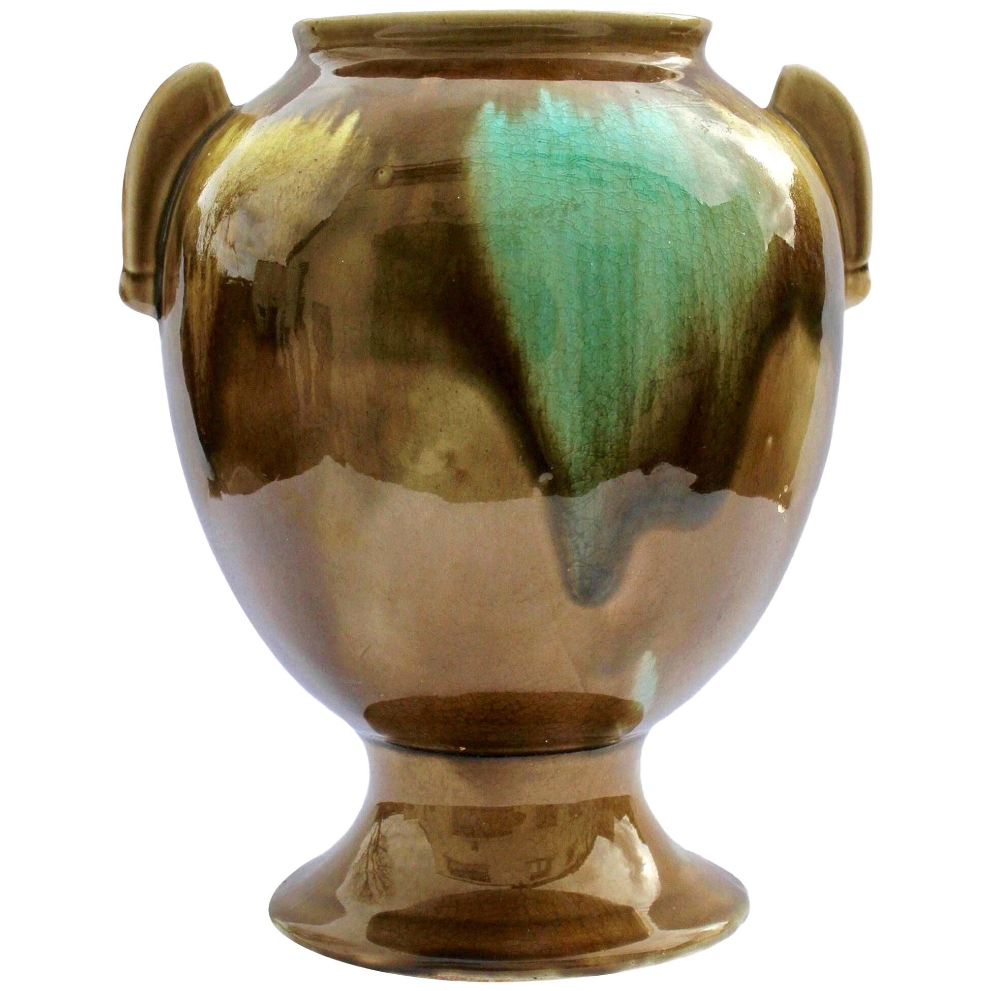 Handmade art deco planter, 1930, Belgium