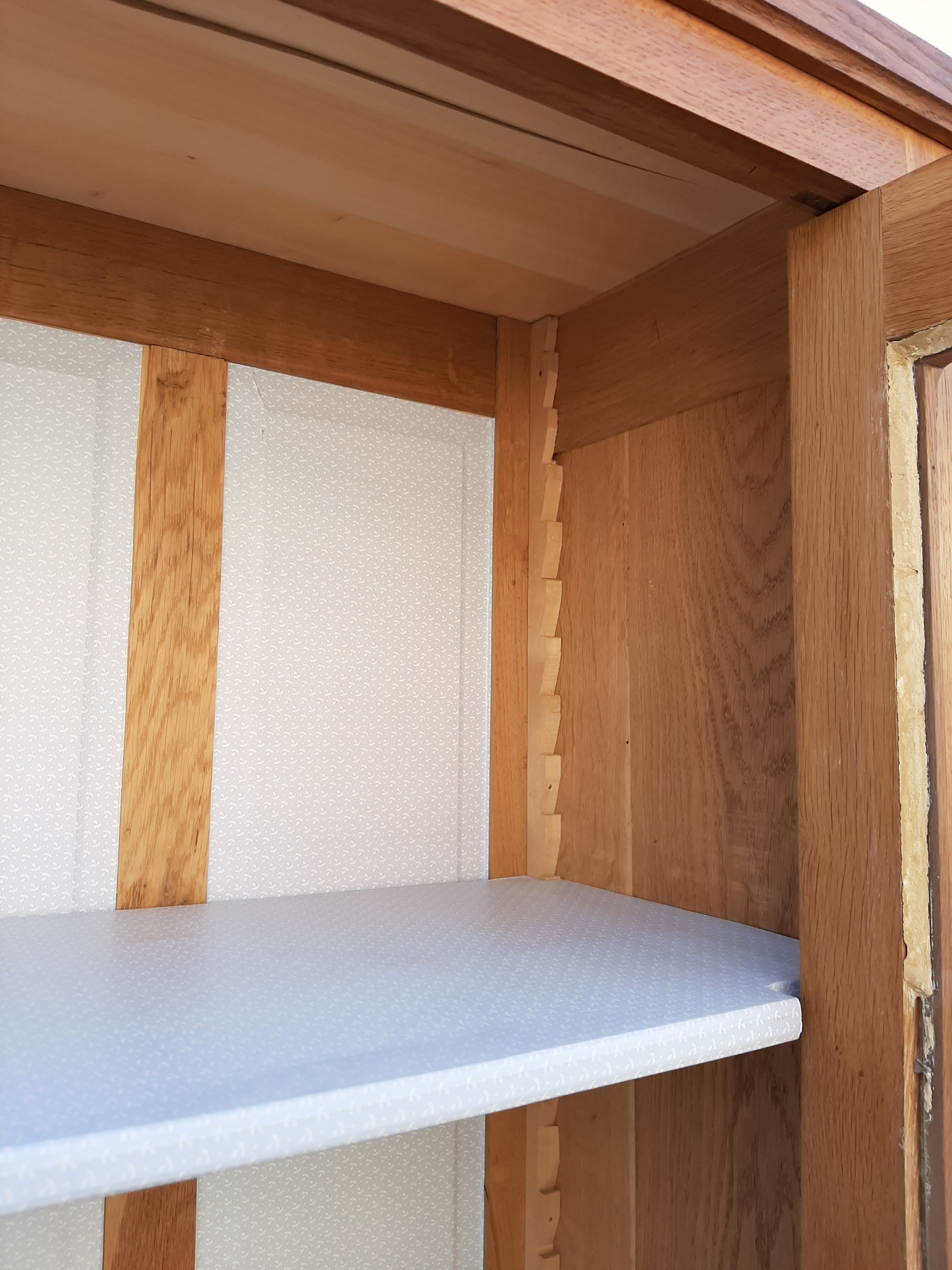 Ancient parisian oak library