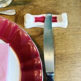 Set of 6 knife holders and one bottle underside