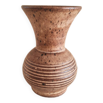 Stoneware vase or pot with neck from the 70s