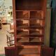 Mahogany notary desk with flaps