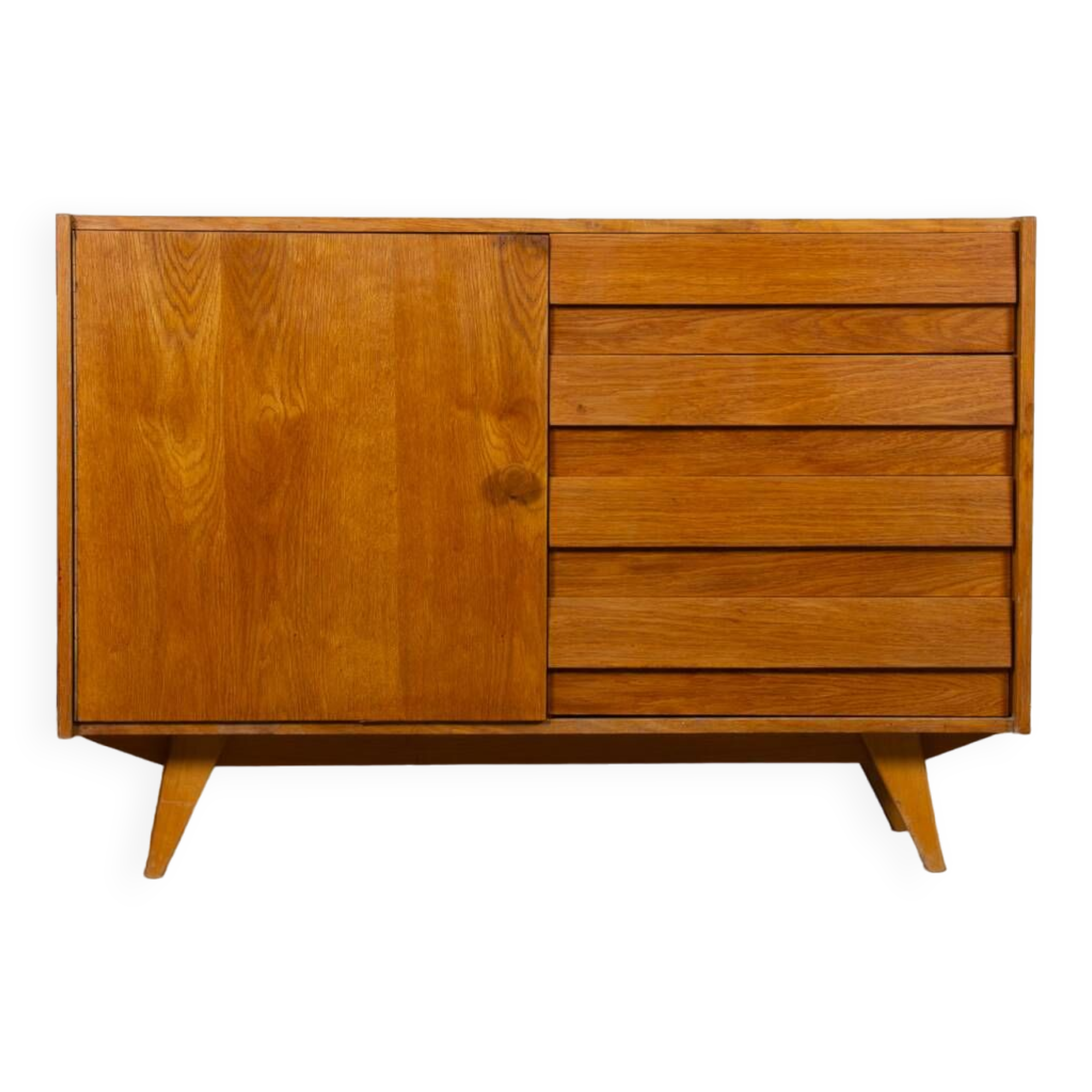 Vintage chest of drawers, Jiroutek for Interier Praha, model U-458, circa 1960
