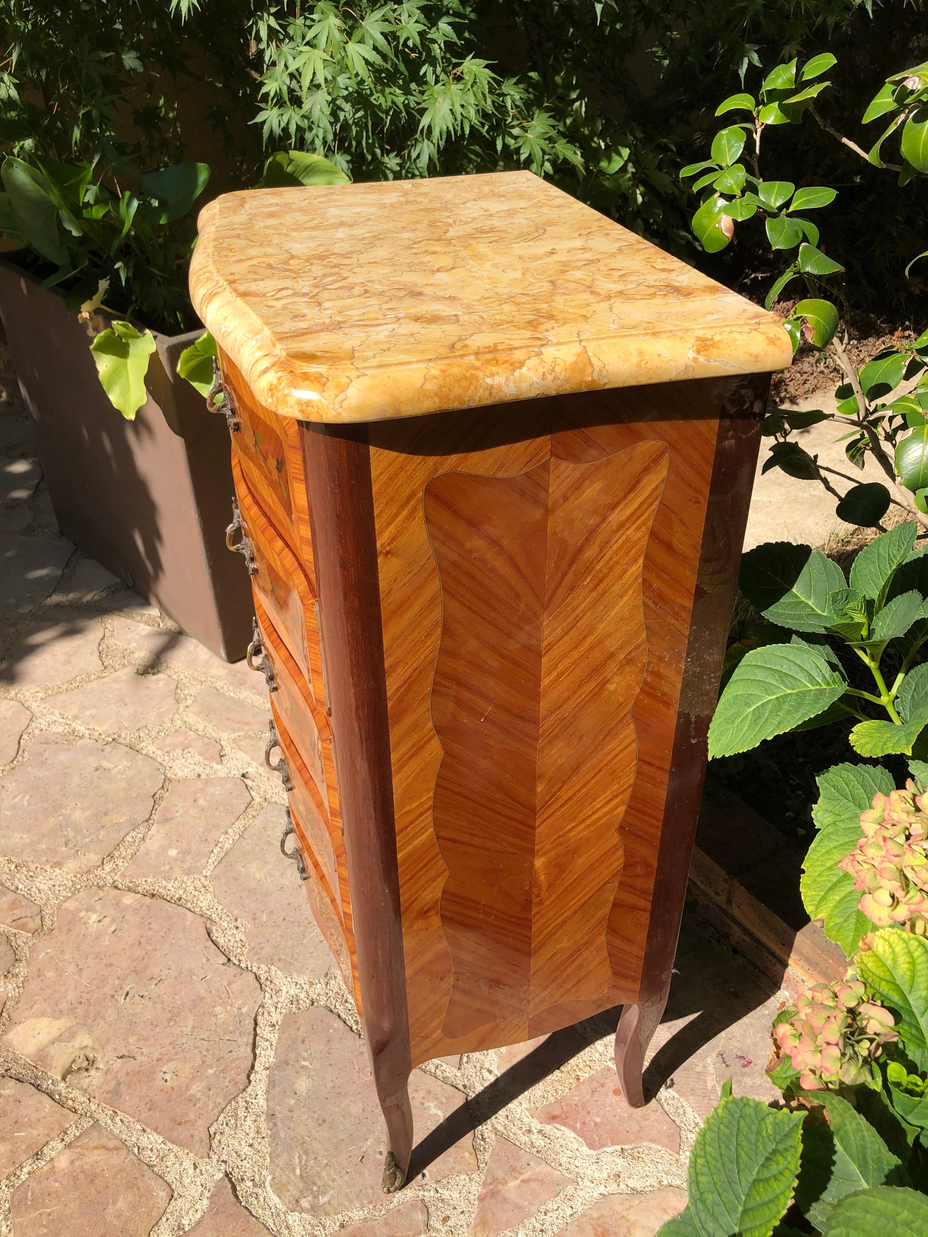 Chiffonnier marked Louis XV