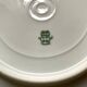 Floral porcelain dessert plates x14