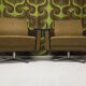 Paire de fauteuils 1970 pivotants