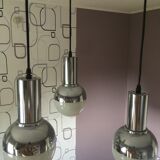 Suspension 3 chrome balls and opaline