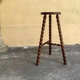 High tripod stool.