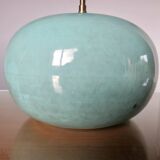Ceramic and brass lamp