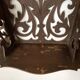 antique Napoleon III wall shelf in openwork wood