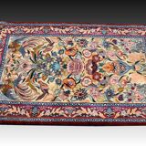 Oriental Rug Iran Isfahan 0.74X 1.08 M - Wool and Silk