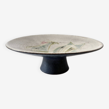 Vintage ceramic standing bowl Belgium, 1950.