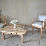 Table basse en chêne