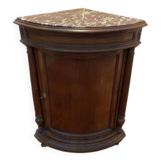 Louis XVI style corner cupboard