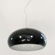 Suspension en verre noir
