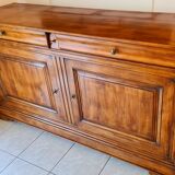 Louis Philippe cherry vessel in solid cabinetmaker's cherry