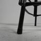 Industrial stackable stool, 59 cm high
