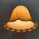 Suspension scandinave verre jaune digitalis grandiflora