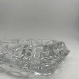 Worked crystal ashtray
