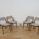 Chaises de Zamojska, Pologne, années 1970, lot de 4