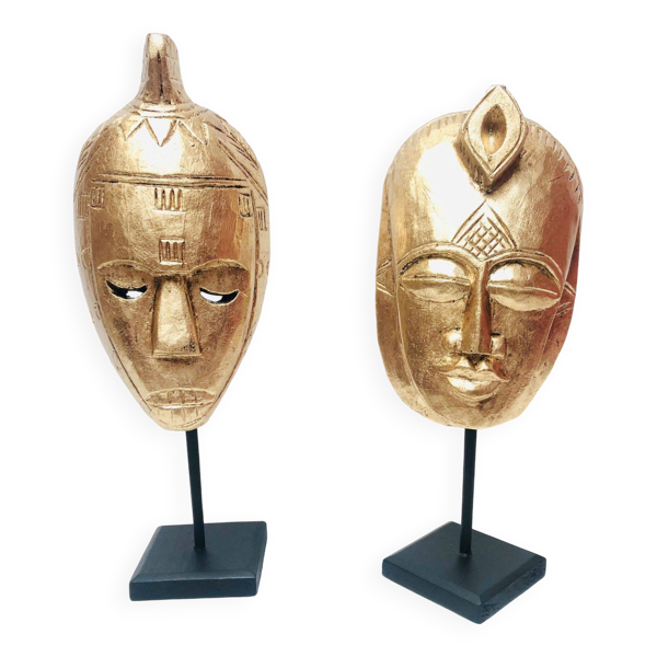 Paire de Masques Africains — Beyit