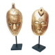 Paire de Masques Africains