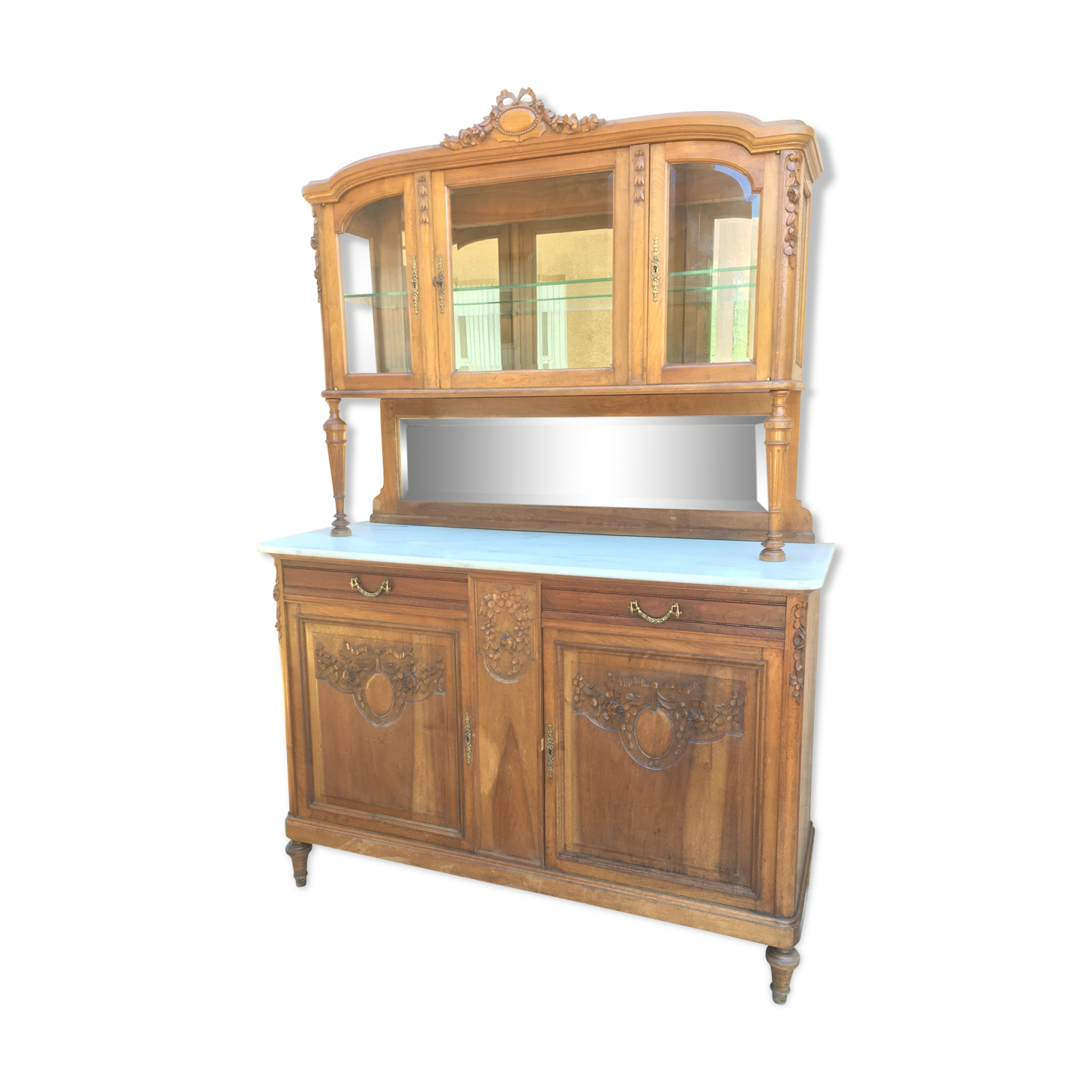 Louis XVI-style showcase buffet