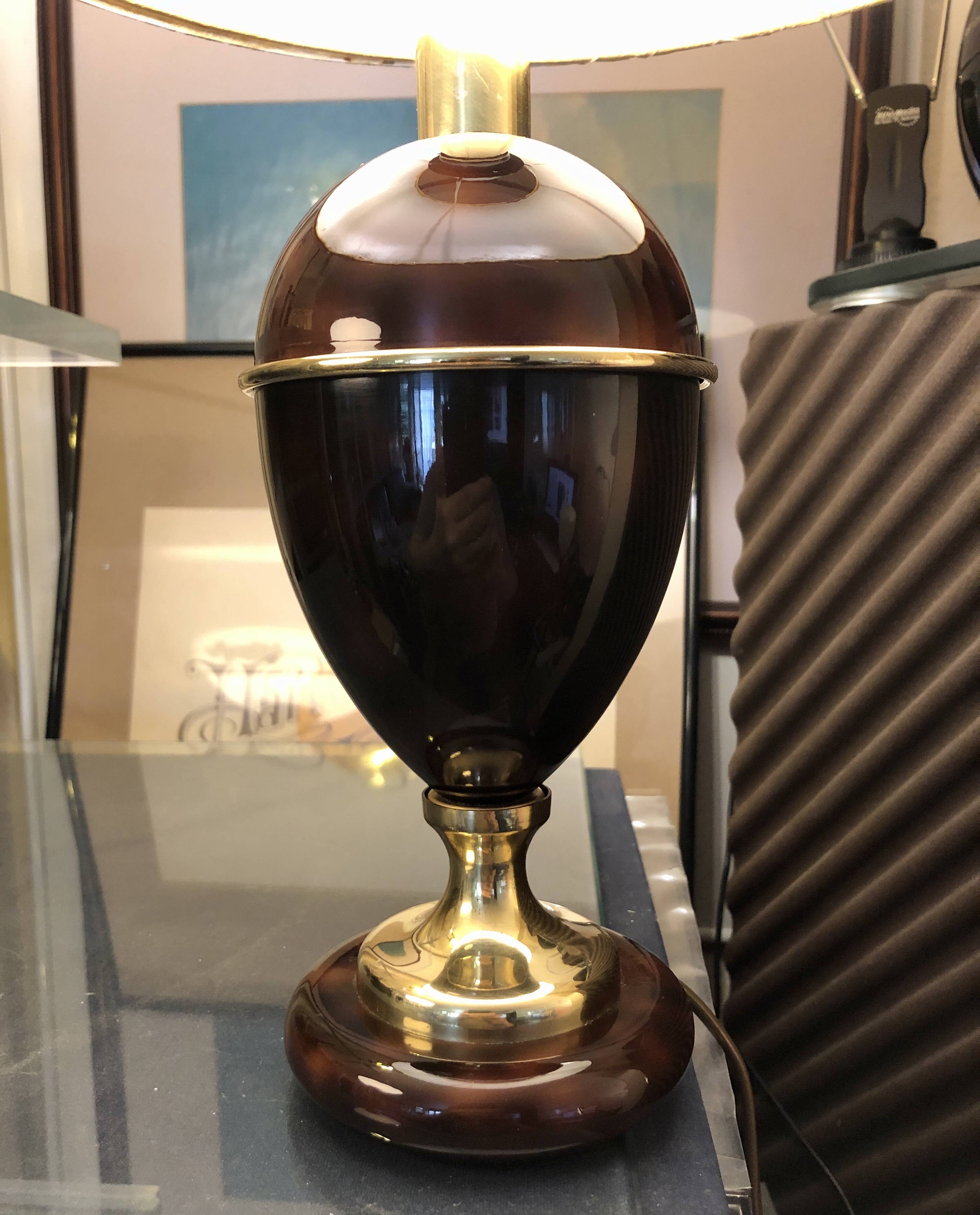 Beautiful brass lamp base