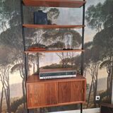 Floor to ceiling shelves