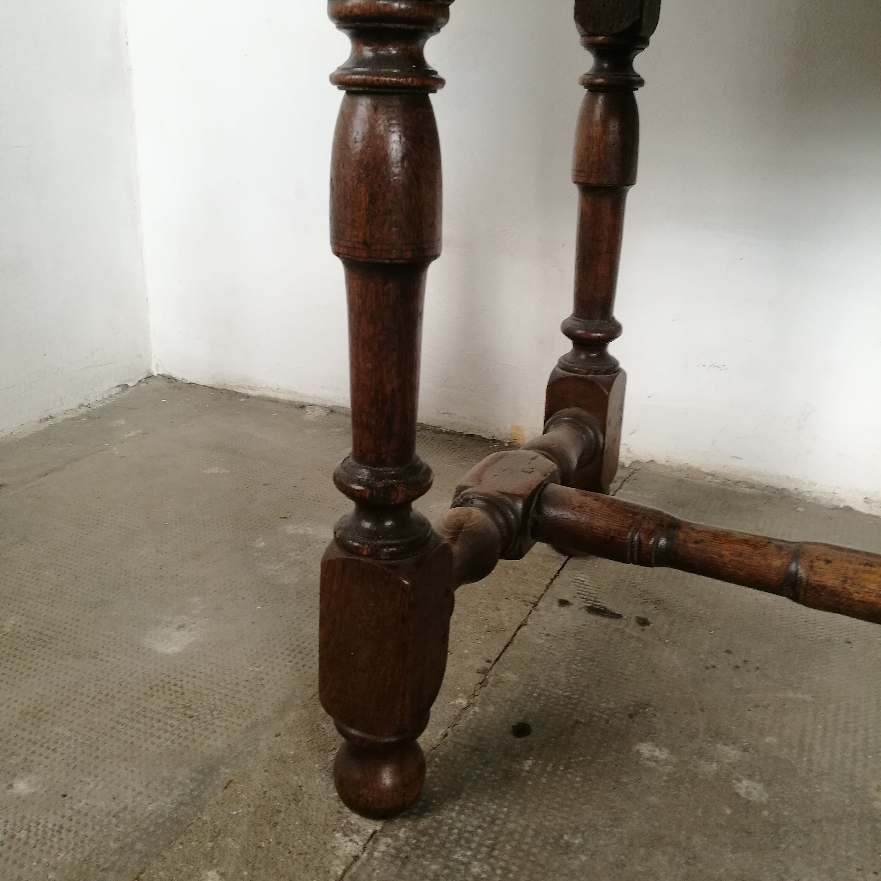 18th century oak farm table