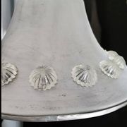 Grande lampe suspendue en aluminium contemporaine