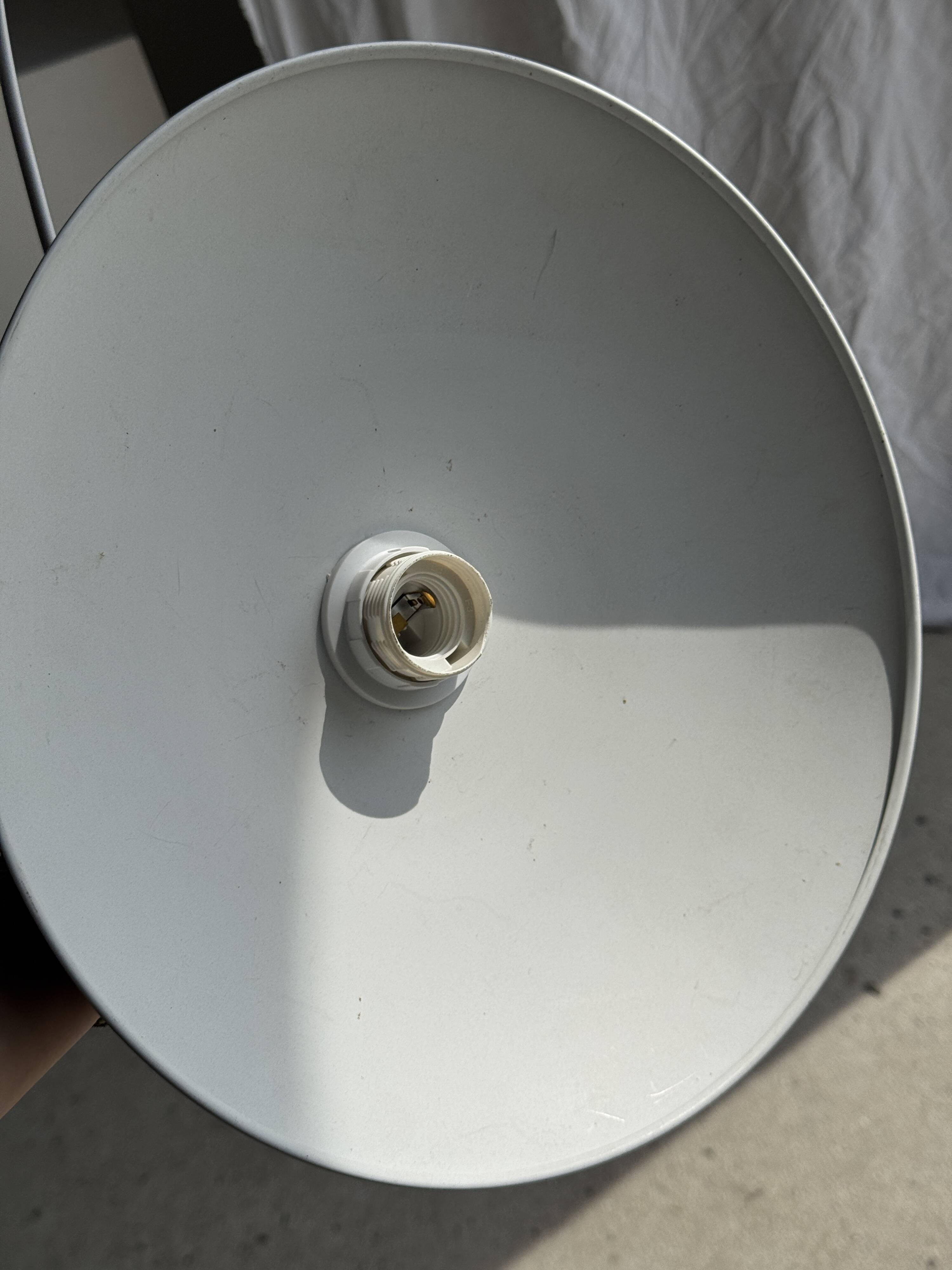 Vintage black pendant light D32