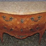 Curved Dresser Louis XV style