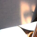 Set of 2 blue Formica chairs