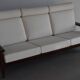 Reupholstered Mid Century Highback Sofa