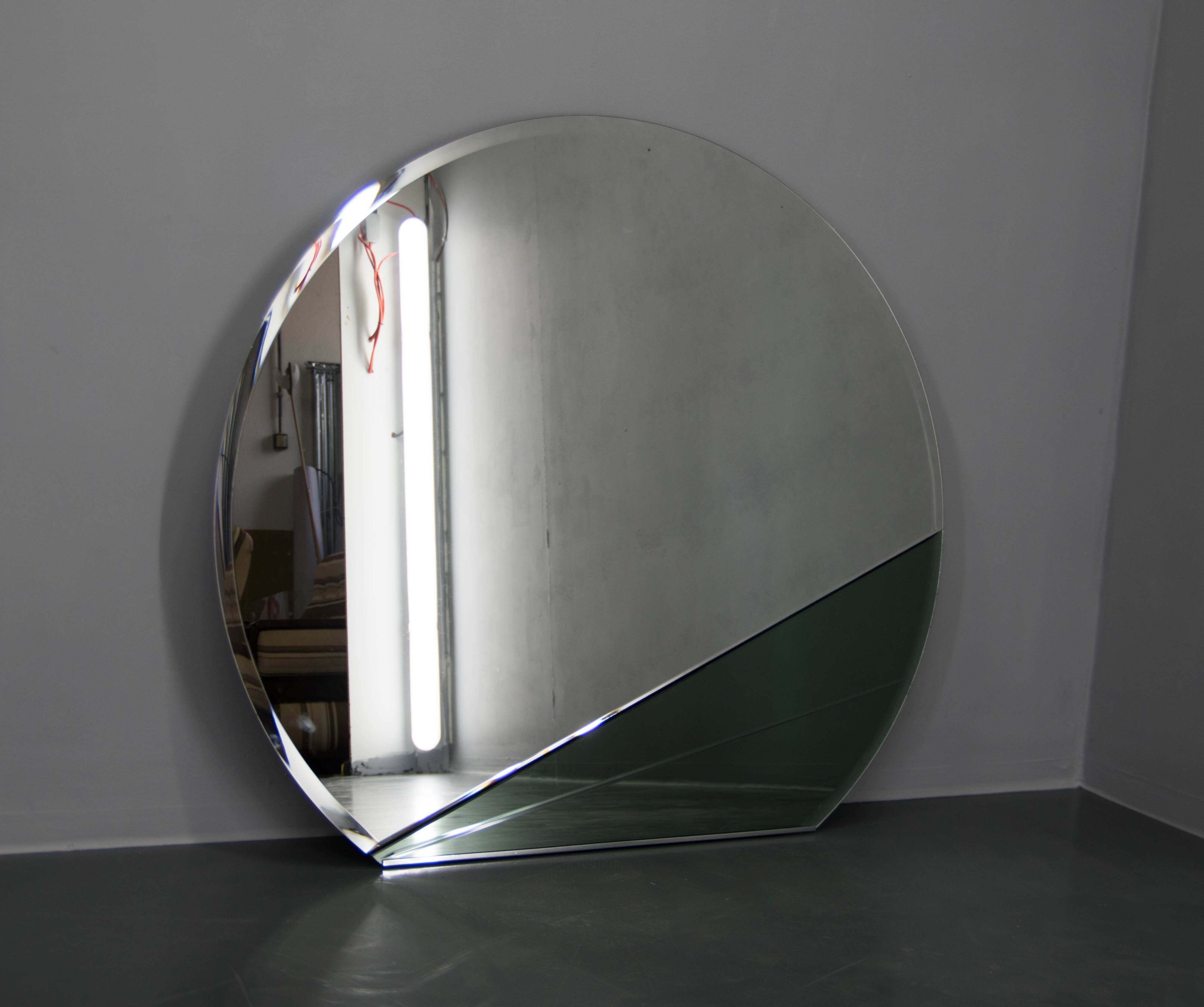 Miroir rond, Italie, années 1970