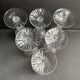 6 Red Wine Glasses – Mouth Blown and Hand Cut Crystal