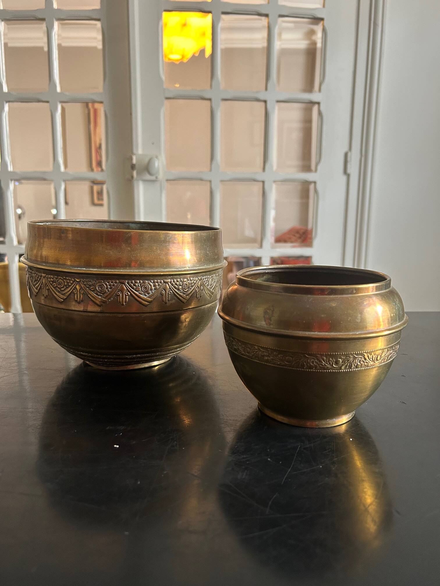 brass pot covers