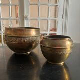Caches-pots en laiton