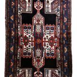 Tapis ancien fait main Malayer 123cm x 199cm - 1C999