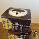 Series of 3 nagel s22 modular candlesticks with their original vintage box 1970
