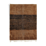 Modern Moroccan carpet brown