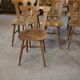 Chaise bistrot type Baumann 1960