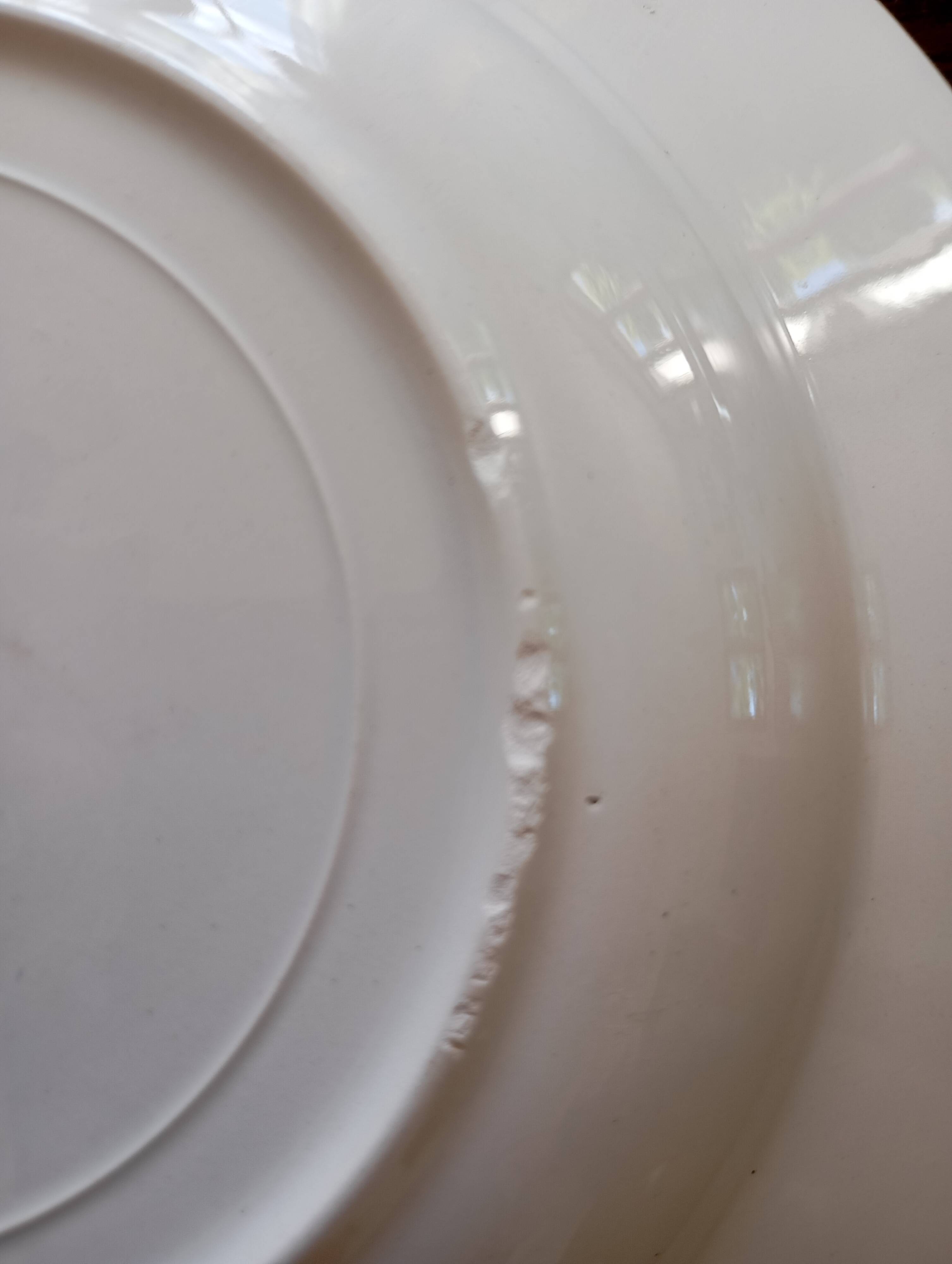 8 soup plates Fenal Badonviller "Birds" vintage 1950s