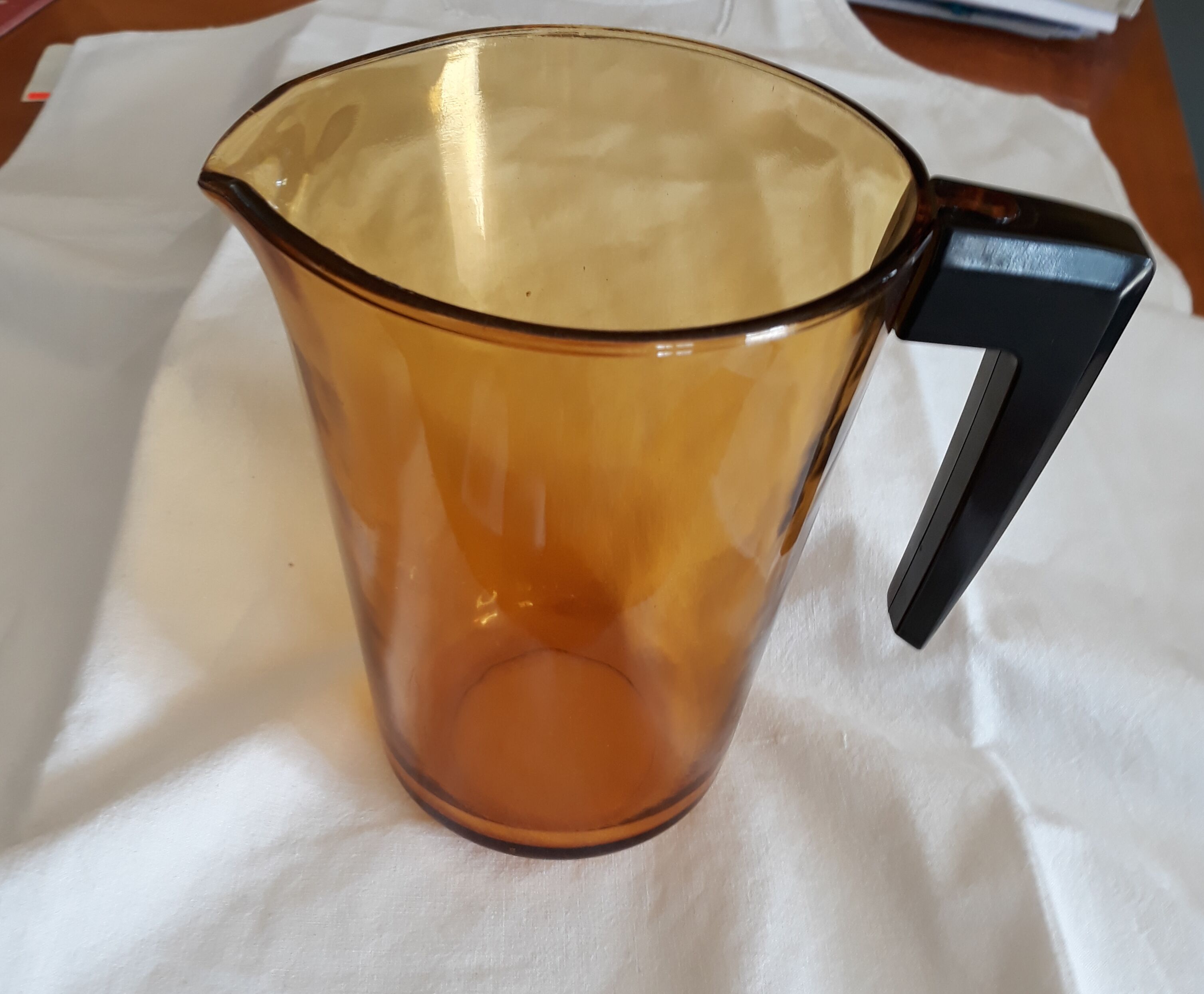 Broc ( Retractable handle ) with water or orangeade - 70 th - Vintage -