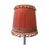 Vintage red lampshade 1950