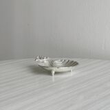 porte savon ou porte bijoux en métal brillant