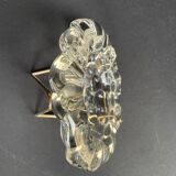 Pierre D'Avesn France molded crystal ashtray