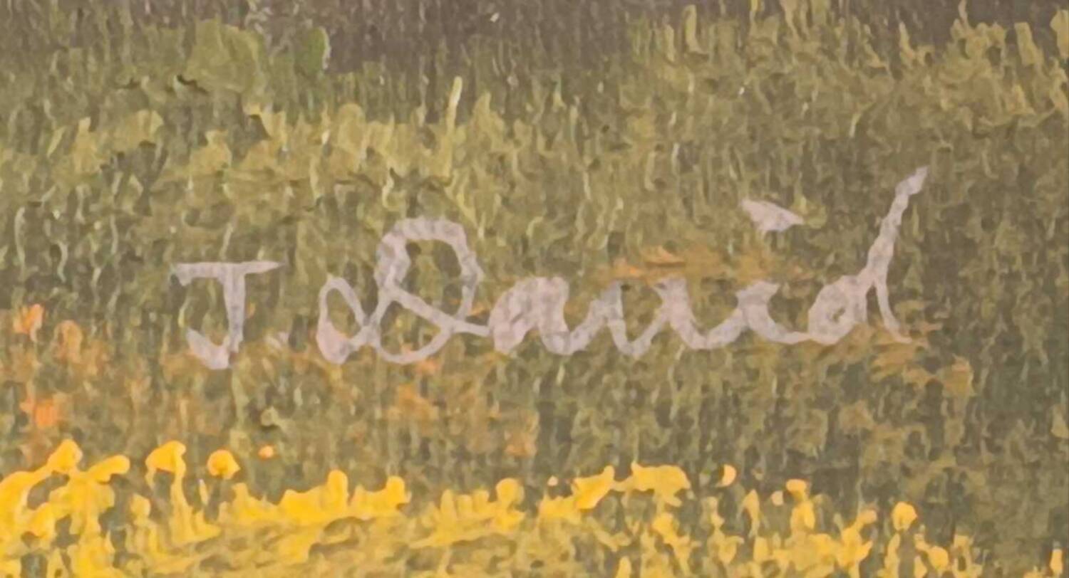 Tableau huile Femmes à l' ombrelle