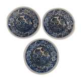 3 old saucers