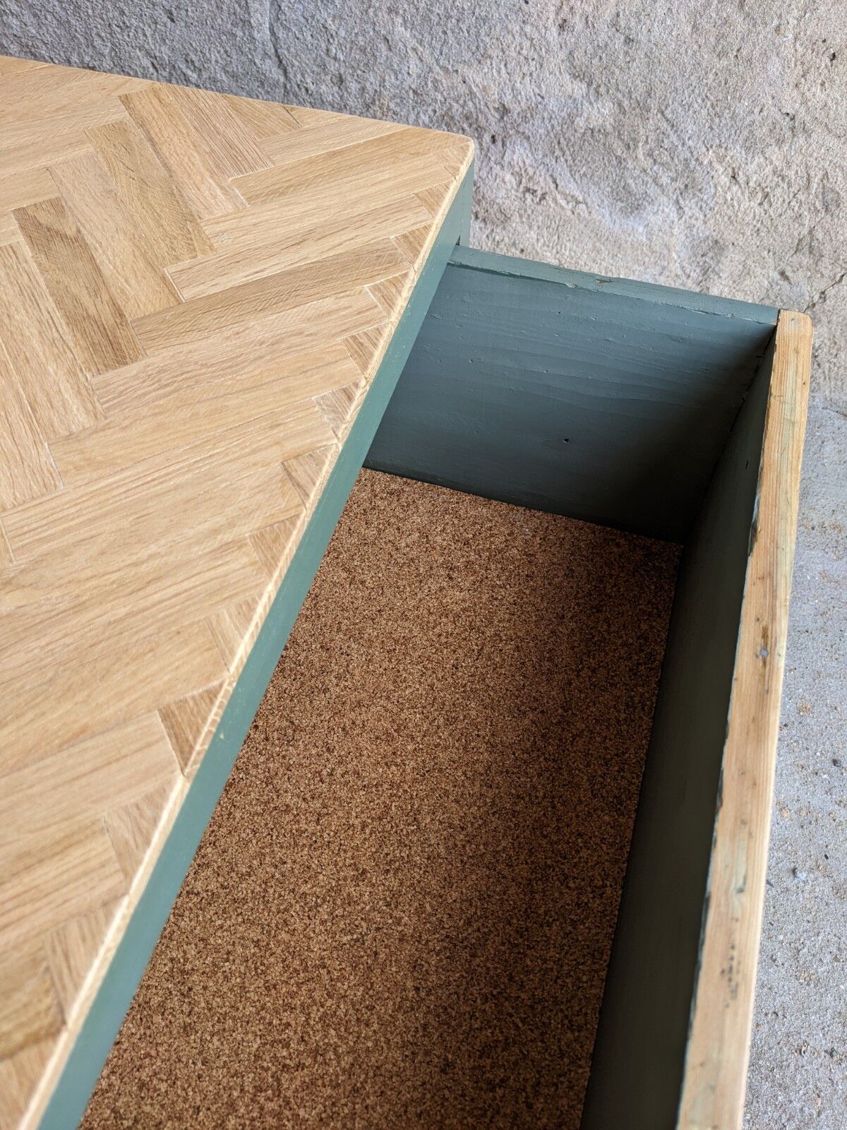 Colorful coffee table